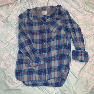 Blue plaid flannel🍂